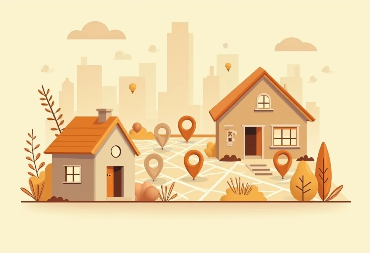 Comprehensive rental map